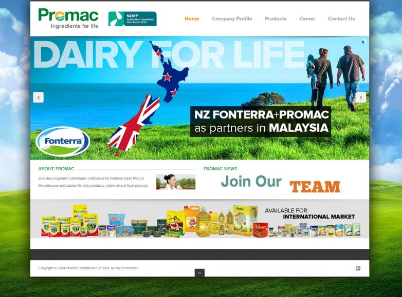 Promac International (Fonterra Malaysia)
